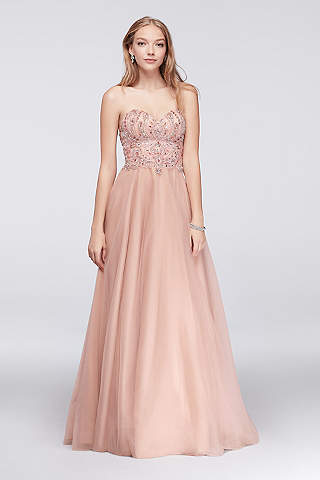 Pink Prom Dresses: Hot & Light Pink | David's Bridal