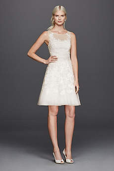 Little White Dresses in Various Styles &amp- Lengths - David&-39-s Bridal
