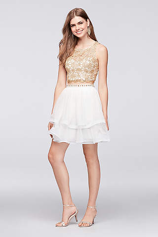 White Homecoming Dresses