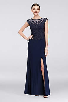 Navy Blue Evening Gowns