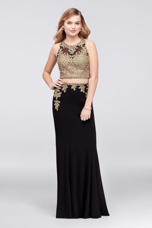 david's bridal two piece