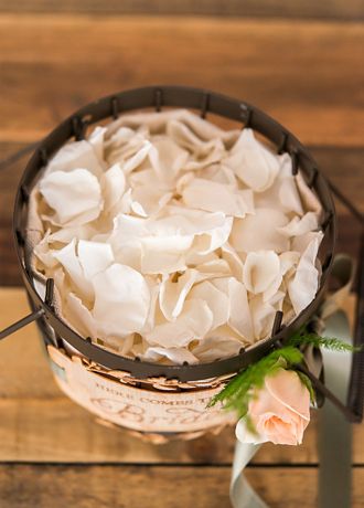 DB Exclusive Luxurious Life Flower Girl Basket Davids Bridal