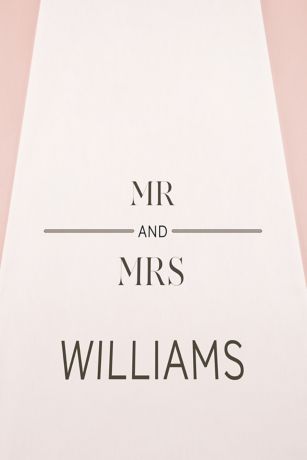 david's bridal aisle runner