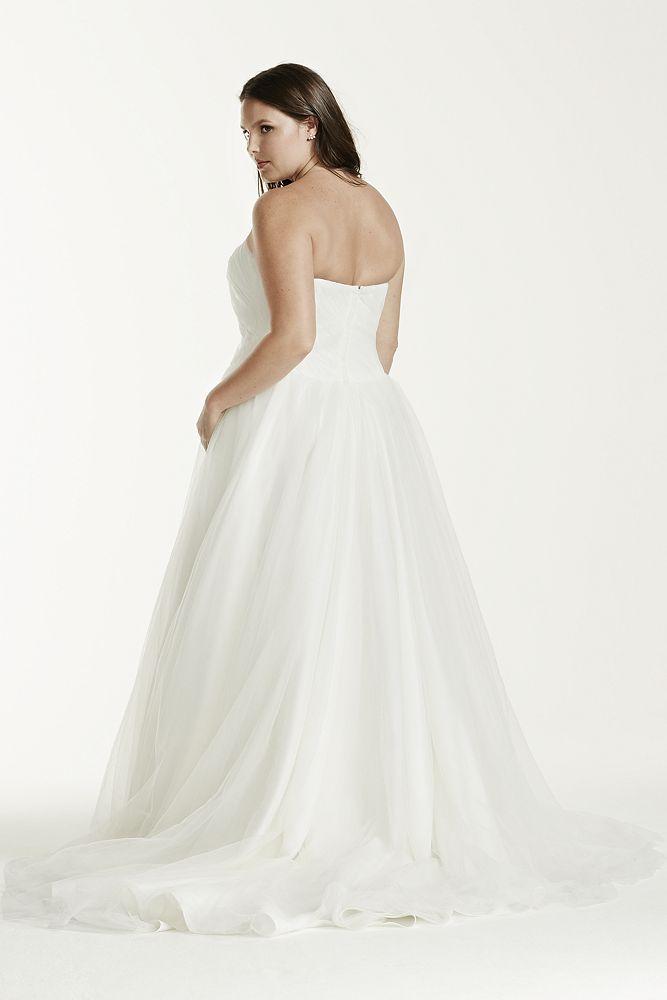 strapless-sweetheart-ruched-bodice-embroidered-ball-gown-wedding-dress-2454299-weddbook