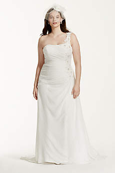 One Shoulder Wedding Dresses &amp- Gowns - David&-39-s Bridal
