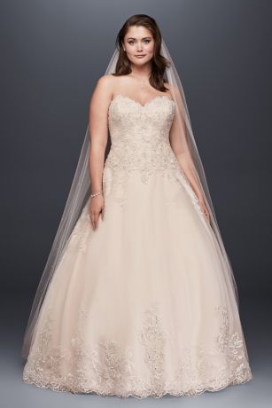 antique rose wedding dress