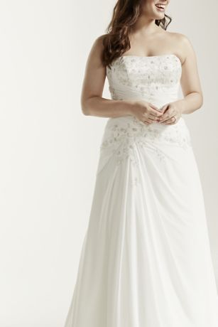 chiffon over satin