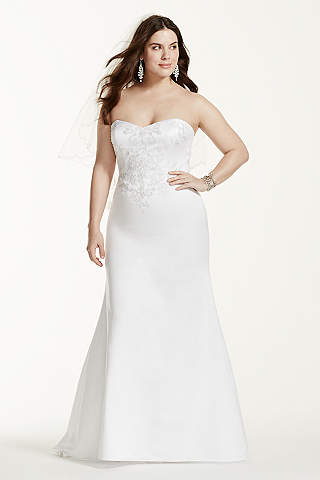 Plus Size Mermaid Wedding Dresses