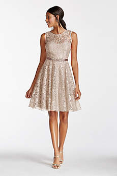 White Lace Cocktail Dress