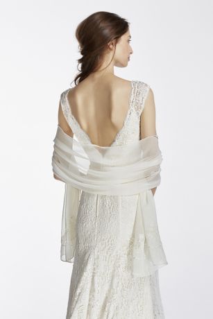davids bridal wrap