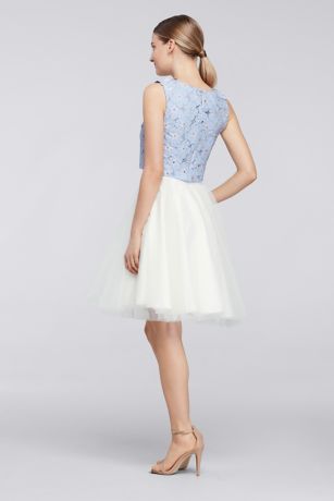 david's bridal two piece