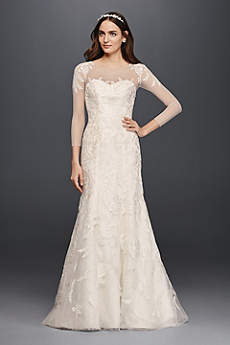 Long Sleeve Wedding Dresses & Gowns | David's Bridal