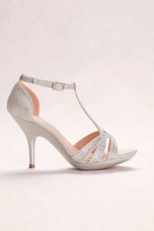 embellished high heel sandals