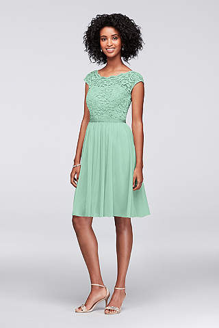 Ivory Lace Bridesmaid Dresses