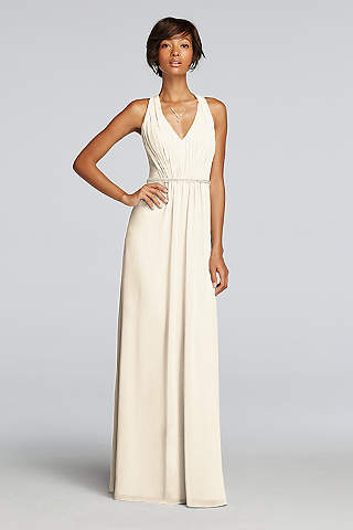 V-Neck Bridesmaid Dresses