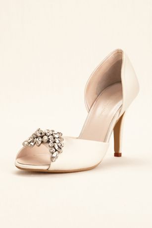 Ivory Wedding & Bridal Shoes: Flats & Heels David's Bridal - 320x480 - jpeg Wedding Heels For Bride