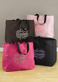 Personalized Baroque Tote Bags ToteBMP