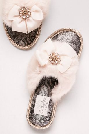 david's bridal slippers