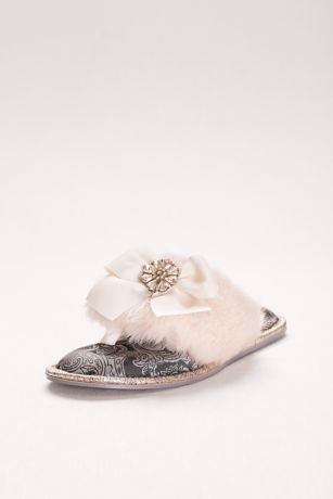 david's bridal slippers