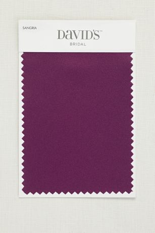 Color swatches for bridesmaid dresses