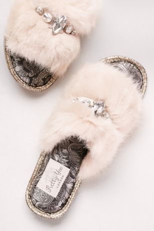 david's bridal slippers