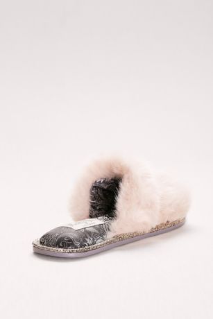 david's bridal slippers