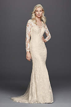 ivory lace wedding dress