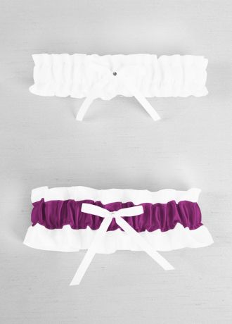 Rainbow Garter Set Davids Bridal