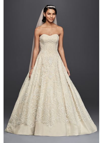 oleg cassini organza