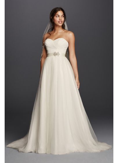 Strapless Wedding Dress With Sweetheart Neckline Davids Bridal 