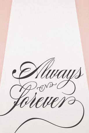 david's bridal aisle runner