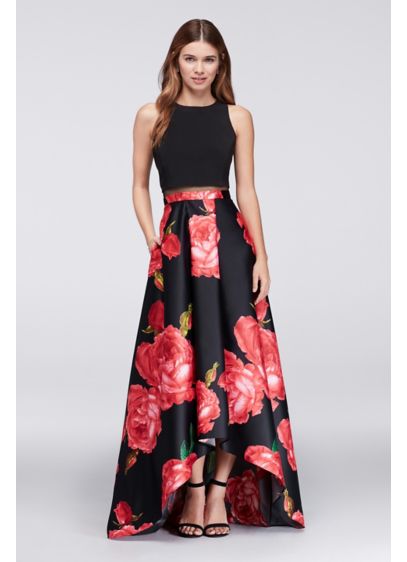 hi low ball gowns