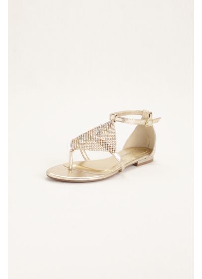 david's bridal rhinestone shoes