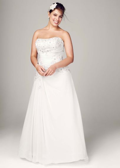 chiffon over satin