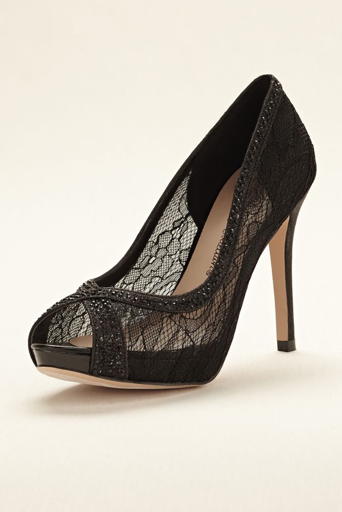 davids bridal lace sneakers