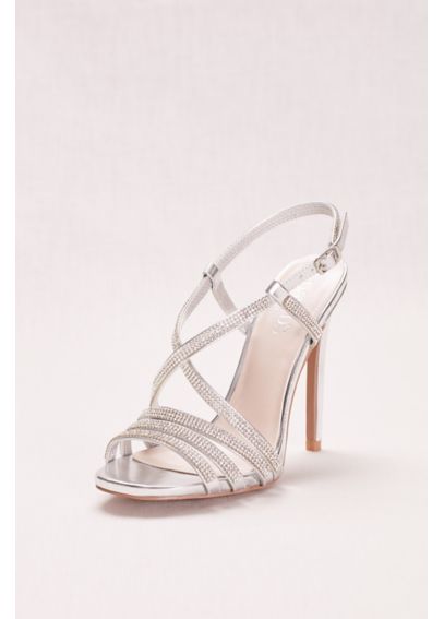 embellished high heel sandals