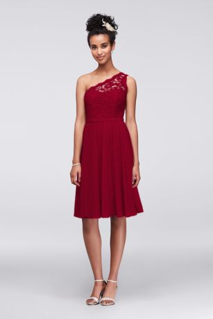 davids bridal bridesmaid dresses short