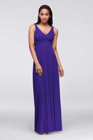 long mesh gown