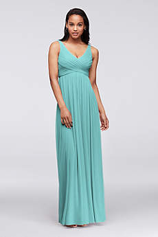 Long Turquoise Bridesmaid Dresses