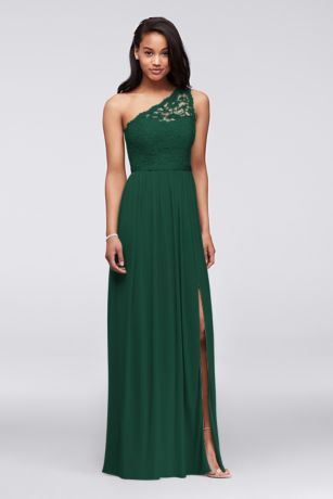 emerald flowy dress