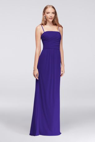long mesh gown