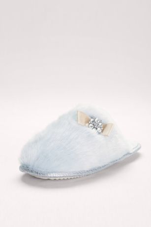 faux mule slippers