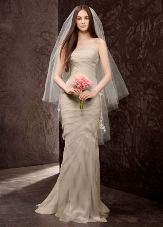 david's bridal empire waist chiffon