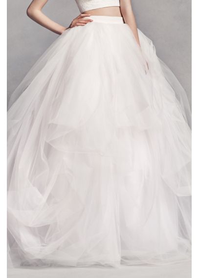 vera wang tulle skirt
