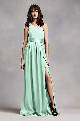 Pale Green Bridesmaid Dresses