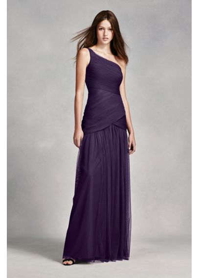 vera wang one shoulder