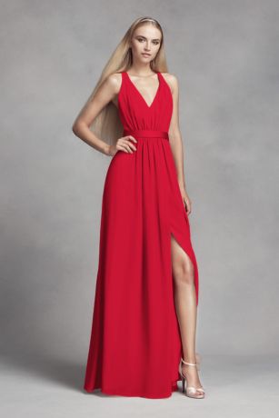 valentina red bridesmaid dresses