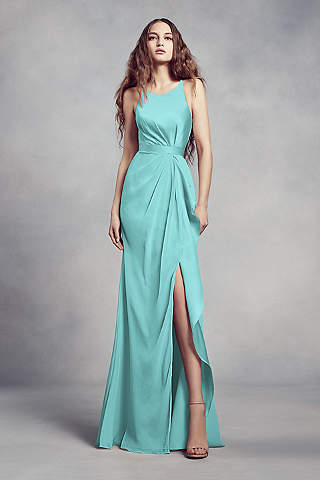 Aqua Bridesmaid Dresses