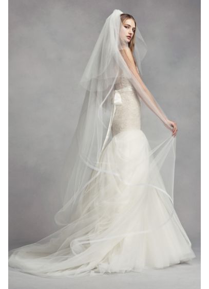 horsehair edge cathedral veil