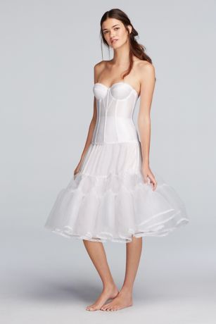 full length bridal slip